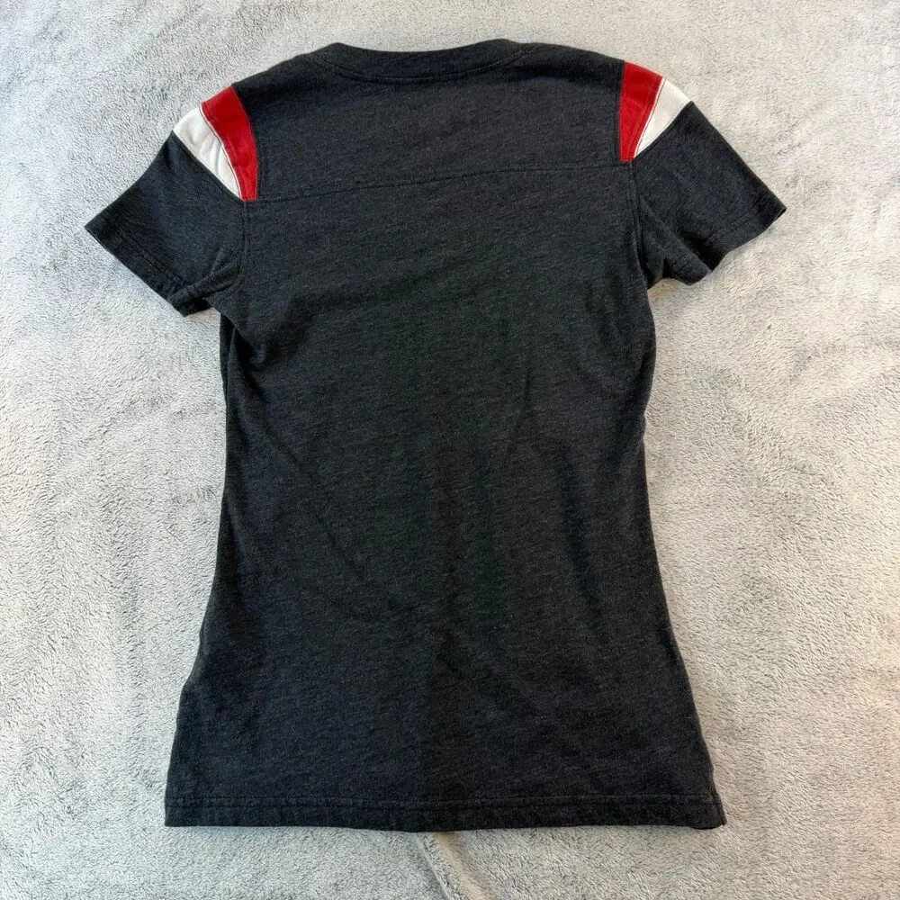Nike Alabama Crimson Tide Women’s V Neck Shirt Black XS